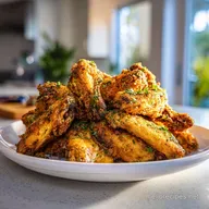 Baked Chicken Wings Recipe for 4 Servings