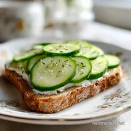Cucumber Sandwich: Creamy Appetizer Bites in 25 Minutes