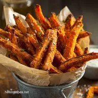 Crispy Oven Baked Sweet Potato Fries The NeverSoggy Technique