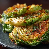 Cabbage Steaks: Ultra-Crispy Roasted Recipe with Parmesan Paprika