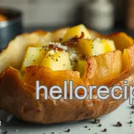 Easy & Delicious Baked Potato with Crispy Skin: A Family Comfort Dish