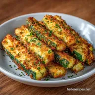 Zucchini Parmesan: Crispy and Baked