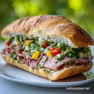 Cuban Chopped Grinder Sandwich Recipe in 30 Minutes