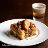 Dads Decadent fathers day treats Whiskey Glazed Donut Bread Pudding