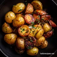 Easy Garlic Herb Roasted Potatoes Veg Roastie Rescue Recipe