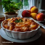 Easy GlutenFree Peach Cobbler Vegan Minimalist: 10-Minute Prep