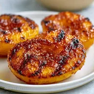 Easy Grilled Peaches Dessert in 15 Minutes