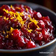 Cranberry Sauce: Easy Homemade Recipe with Bright Orange Zest