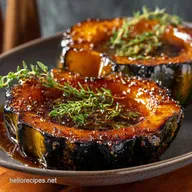 MapleRoasted Acorn Squash Sticky Thyme Glaze Ready in Under an Hour