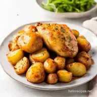 Easy Roasted Chicken Potatoes My Cozy Sunday Roast