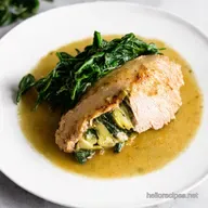 Easy Stuffed Chicken Breast Recipe Spinach Artichoke Delight