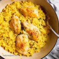 Lemon Herb OnePan Chicken and Rice Bake Weeknight Winner