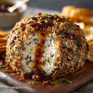 Cracking Everything Bagel Cheese Ball The 15Minute Appetizer Hero