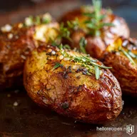 Air Fryer Baked Potatoes: Crispy Skin in Under an Hour