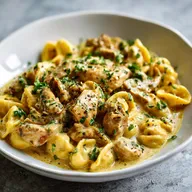 Chicken Stroganoff Recipe for 4 Servings