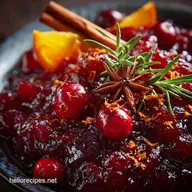 Christmas Cranberry Sauce: The Chefs Easy Recipe with Orange Spices