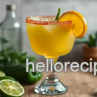 Fiery Fiesta: Spicy Margarita Recipe with Jalape&ntilde;o Zing!