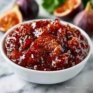 Fig Jam Canning Recipe with Fresh Figs