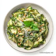 Fresh Zucchini Salad Side for 4 Servings