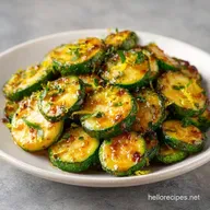 Garlic Lemon Zucchini in 10 Minutes