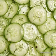 Garlic Pickled Cucumbers in 20 Minutes