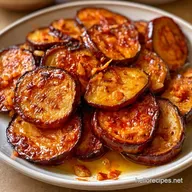 Garlic Roasted Eggplant for 4 Servings