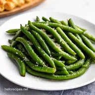 Crispy Baked Green Beans Recipe Garlicky Parmesan Delight