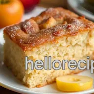 German Applesauce Cake: The Ultimate Moist Comfort Food Delight!