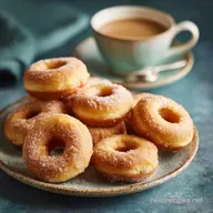 Foolproof Baked Gluten Free Vanilla Cake Donuts for a Proper Cuppa