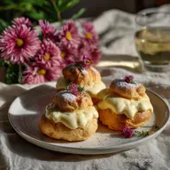 Gluten Free Choux Pastry Recipe with Vanilla Cream