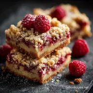 Gluten Free Summer Dessert Bars: Easy Raspberry Lemon Crumble
