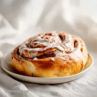 Giant Cinnamon Roll Recipe for 8 Servings