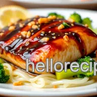 Quick & Delicious Glazed Salmon with Ginger & Veggies | 30 Min