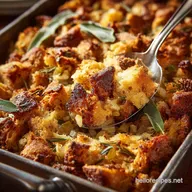 Grandmas Thanksgiving Stuffing: Golden, Buttery Sage Dressing