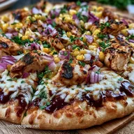 Grilled BBQ Chicken Pizza in 25 Minutes