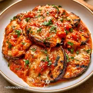 Grilled Parmesan Eggplant for 4 Servings