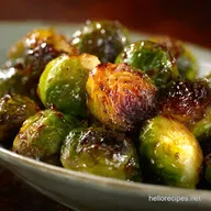 MapleChipotle Roasted Brussels Sprouts Healthy Thanksgiving Sides