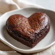 Heart Shaped Brownies Recipe: Total 40 Min