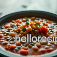 Hearty Vegetable and Lentil Soup: My Favorite Healthy Soup Recipe