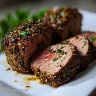 Oven Beef Tenderloin: Herb-Crusted Perfection Medium Rare