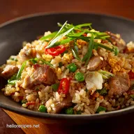 Pork Fried Rice: Restaurant-Quality, Non-Greasy, High-Heat Recipe