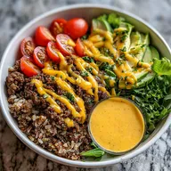 High Protein Cheeseburger Bowls Recipe in 25 Minutes