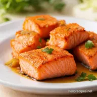 Easy Honey Garlic Salmon Bites Ready in 20 Mins