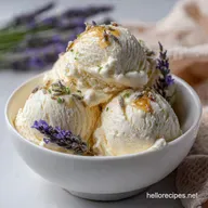 Lavender Ice Cream: Velvet Dream Honey-Kissed Recipe