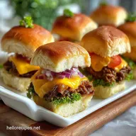 Kentucky Hot Brown Sliders Crispy Baked in 35 Minutes