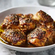 Juicy Slow Cooker Chicken Thighs for 6