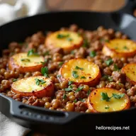 The Ultimate Hearty Potato Minced Meat Skillet Kartoffelpfanne
