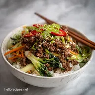 Korean Ground Beef Bowl in 20 Minutes
