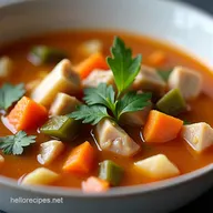 Easy Hearty Turkey Vegetable Soup for Weight Loss
