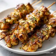 Lemon Garlic Chicken Spiedini for 4